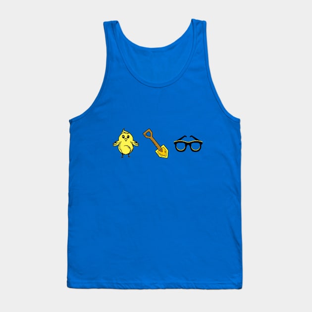 Funny Chicks Dig Nerds Tank Top by TriHarder12